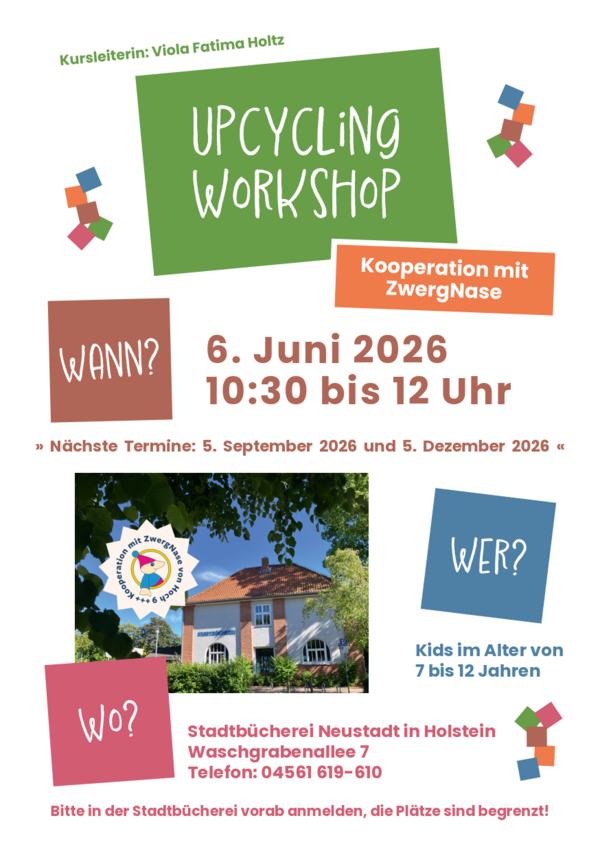 Bild vergr&ouml;&szlig;ern: Plakat Upcycling 2026.06.06