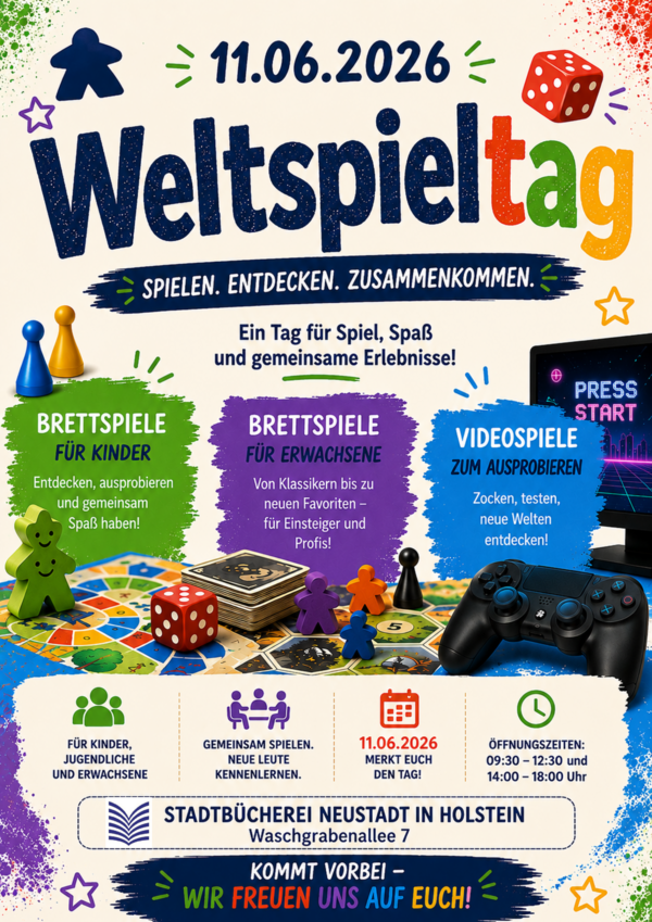 Bild vergr&ouml;&szlig;ern: Plakat Weltspieltag 2026