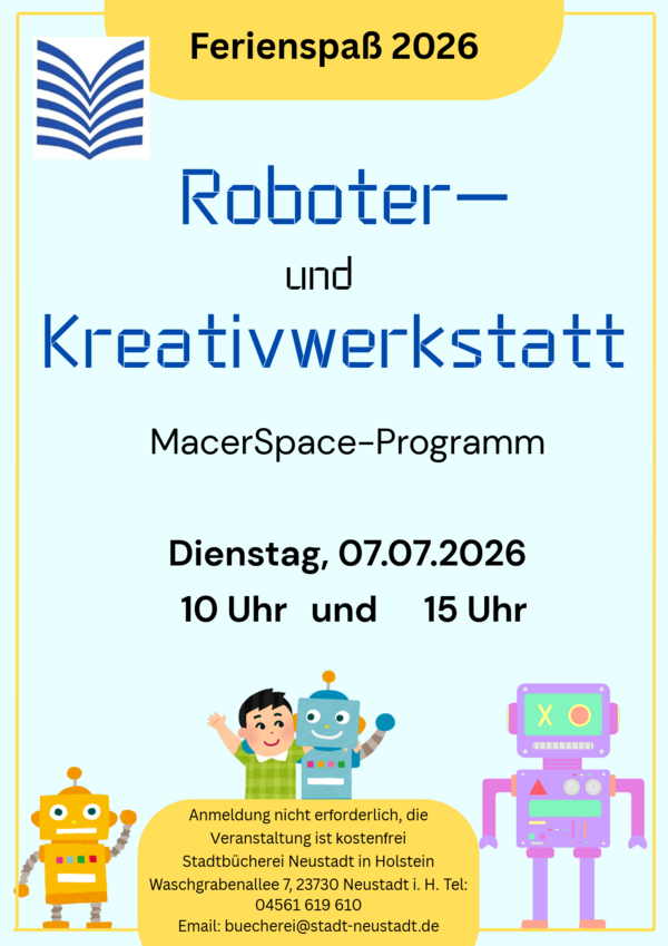Bild vergr&ouml;&szlig;ern: Plakat Roboter