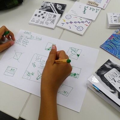 Bild vergr&ouml;&szlig;ern: Zines-Workshop "Zukunft gestalten"