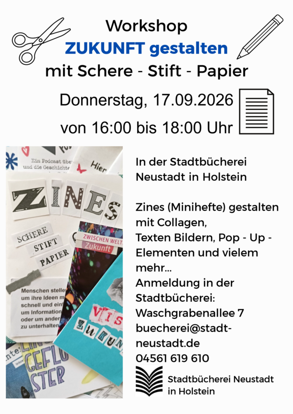 Bild vergr&ouml;&szlig;ern: Zines mit Heike Rhein_2026.09.17
