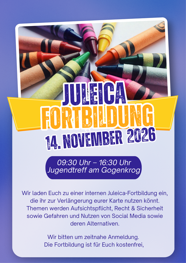 Bild vergr&ouml;&szlig;ern: Fortbildungsplakat Jugendarbeit