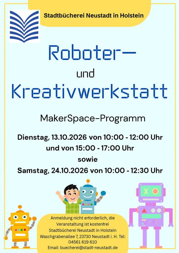 Bild vergr&ouml;&szlig;ern: Plakat MakerSpace Oktober