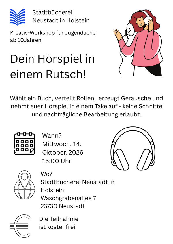 Bild vergr&ouml;&szlig;ern: Plakat H�rspiel Oktober 2026