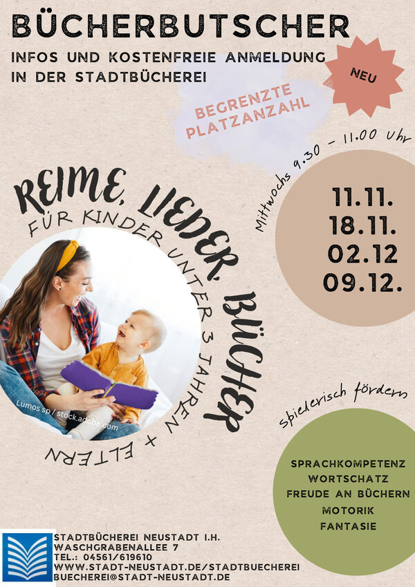 Bild vergr&ouml;&szlig;ern: Plakat B�cherbutscher 2026